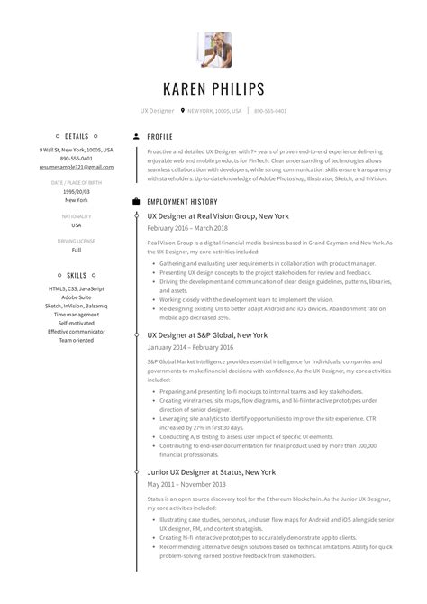 Spectacular Ux Cover Letter Template Objective In Resume For Hr