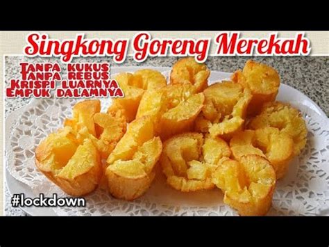 Pisang goreng yang memiliki rasa manis, serta gurih ini memiliki tekstur luar yang krispi sehingga menggugah selera masyarakat. Rahasia Cara Membuat ::Singkong Goreng Merekah,Krispi dan ...