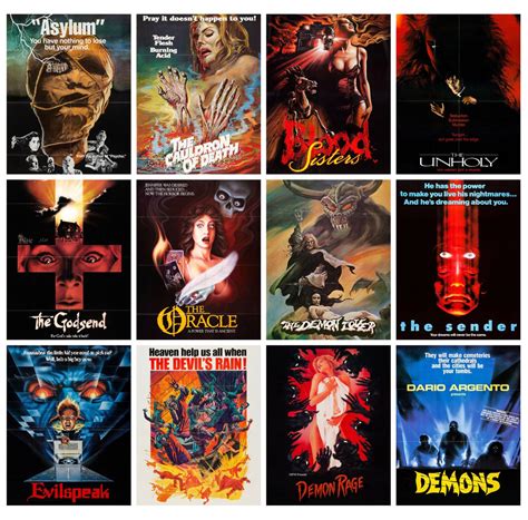 Daily Grindhouse Grindhouse Goodies 2018 Horror Wall Calendars For Your Home Or Office