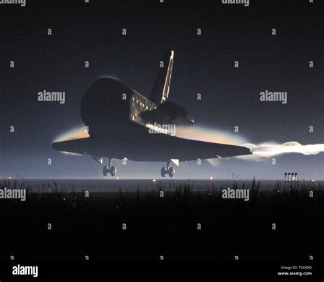 Nasas Space Shuttle Atlantis Returns Home To The Kennedy Space