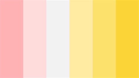 Sunset Colors Yellow Pink Color Palette Vlrengbr