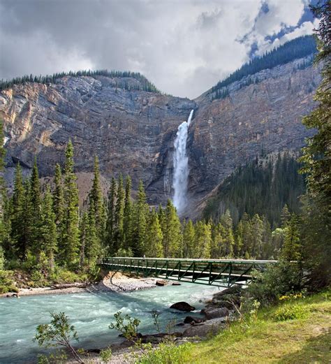 Yoho National Park Is Located In Canada In The Canadian Rocky Mountains