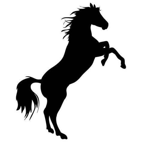 Image en coulere cheval au pat a imprimer gratuit / coloriage fille et cheval dessin gratuit a imprimer. Sticker Cheval - Achetez en ligne | Dessin cheval, Silhouette de cheval, Cheval