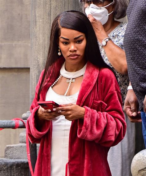 New York New York August 09 Teyana Taylor Seen On The Set Of “a Thousand And One” In Harlem