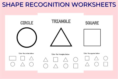 Engaging Preschool Shapes Worksheets For Early Learning Fun