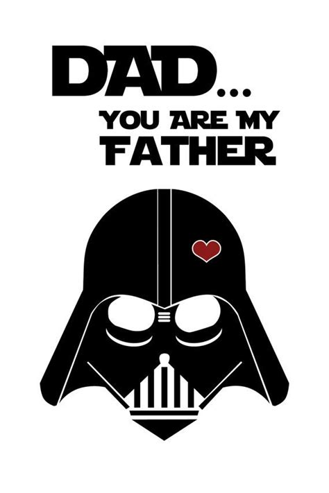 The holiday originated as a pun on may the force be throughout the star wars universe, there have been amazing quotes that can be applied to leadership. Star Wars Inspired Father's Day Card Printed by ...