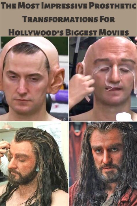 The Most Impressive Prosthetic Transformations For Hollywood S Biggest