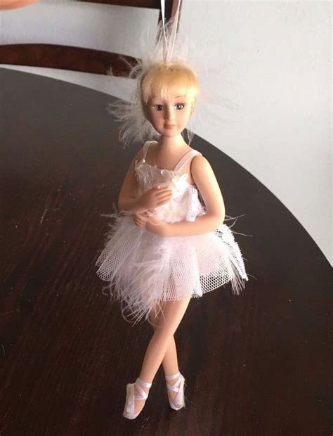 Beautiful Full Body Porcelain Dainty Ballerina Doll Ballerina Doll