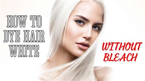 Get White Hair Without Bleach How To Get Silver Hair Without Bleach