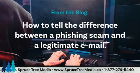 How To Tell The Difference Between A Phishing Scam And A Legitimate E Mail Spruce Tree Media Ltd