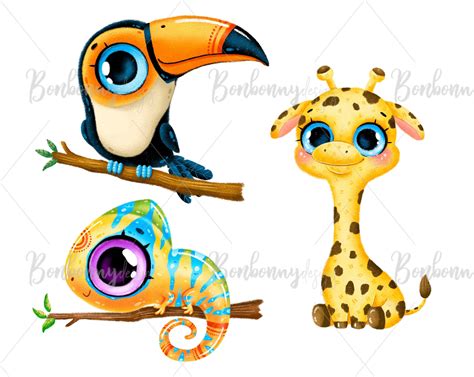 Safari Animals, Baby Animals, Desert Animals, Cartoon Jungle Animals