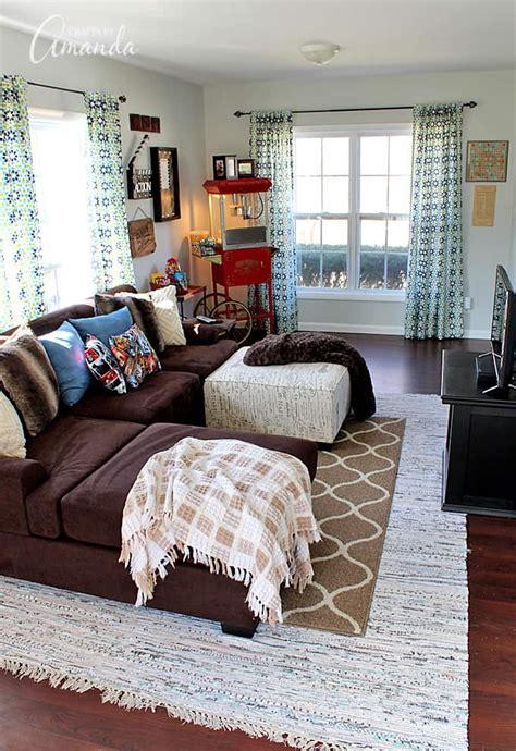 All categories antiques art automotive baby books business & industrial cameras & photo cell phones & accessories clothing, shoes movie poster home theater decor man cave sign personalized gift movie room decor. Movie Theater Family Room Makeover