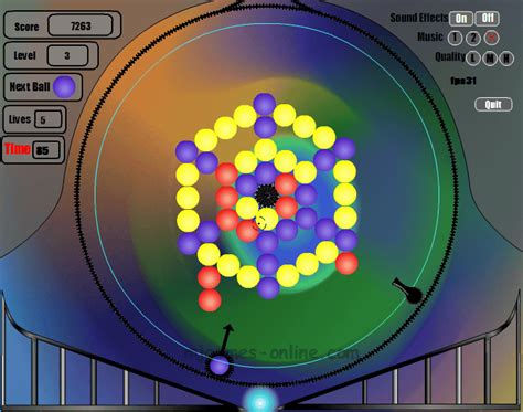 同じ色の玉をくっつけて消していくパズルゲーム「circlo」 Gigazine