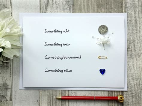 Something Old Something New Something Borrowed Something Etsy Uk