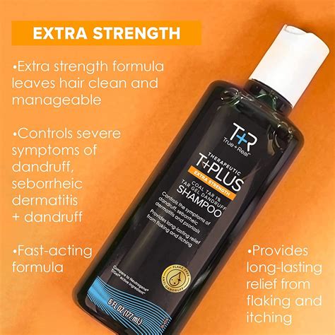 Truereal Therapeutic Plus Tar Gel Anti Dandruff Shampoo Extra Strength