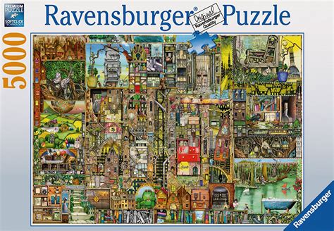 Bizarre Town 5000 Piece Jigsaw Puzzle Made By Ravensburger Biza