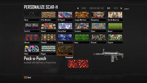 Release Camos All Camos From Cod Ghosts Plutonium