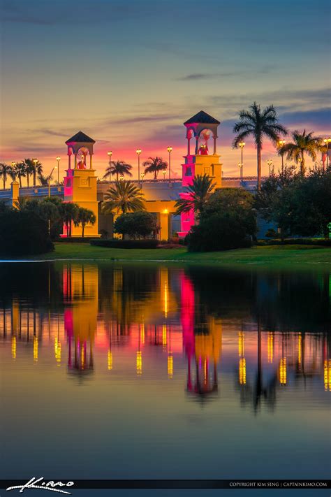 Pga Bridge Sunset Palm Beach Gardens Hdr Photography By Captain Kimo