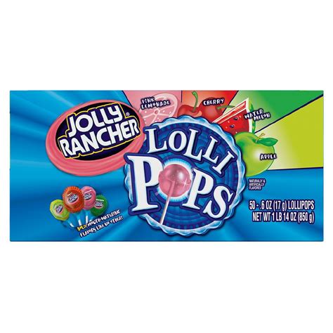 Jolly Rancher Lollipops Assorted Flavors 50 Pk Walgreens