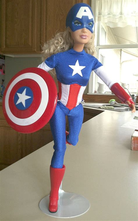 Custom Barbie Superhero For My Daughter Of The Marvel Comics Mc