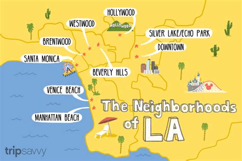 The Neighborhoods Of Los Angeles Brentwood Los Angeles Echo Park Los