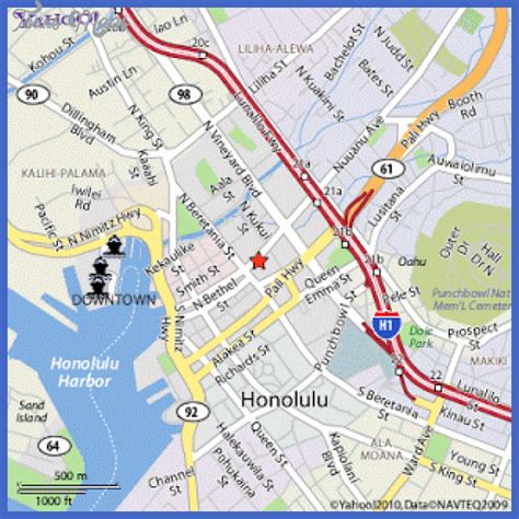 Urban Honolulu Map