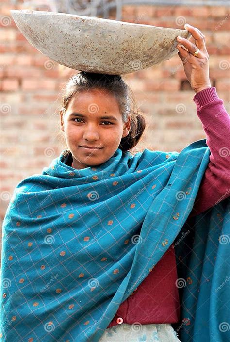 Poor Girl Stock Photo Image Of India Poor Work Labour 9299744