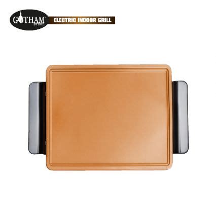 1618 distributed by emson® ny, ny, 10001 ©2017 emson® all rights reserved. Gotham Steel Electric Indoor Griddle Plate (Medium ...