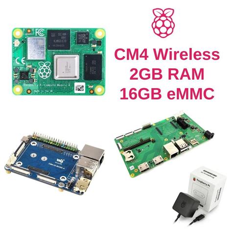 Raspberry Pi CM Wireless G RAM G EMMC And Kits