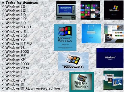 Linea De Tiempo De Linux Y Windows
