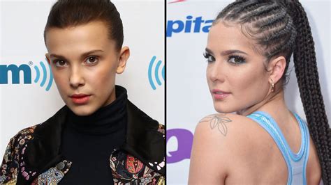 Millie Bobby Brown Just Wore A Halsey T Shirt And Her Response Is Hella