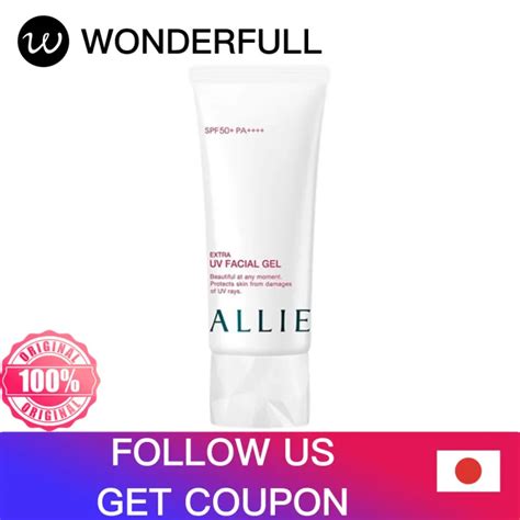 [100 original from japan] kanebo allie new mineral moisturizing sunscreen gel spf50 pa