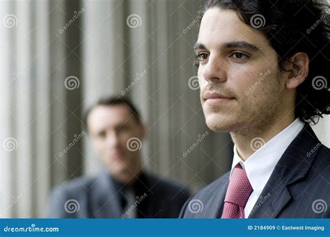 Businessmen Stock Image Image Of Portrait Serious White 2184909