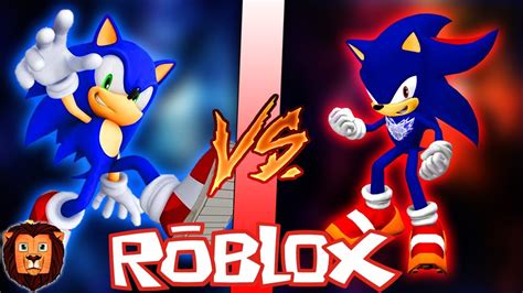 Super Sonic Vs Amyexe En Roblox Batalla Epica De Personajes En Roblox
