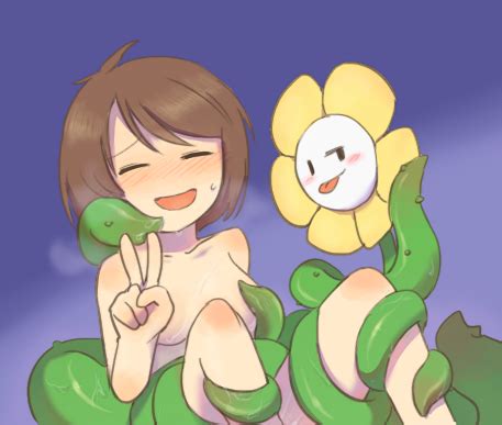 Rule If It Exists There Is Porn Of It Flowey The Flower Frisk Protagonist Undertale