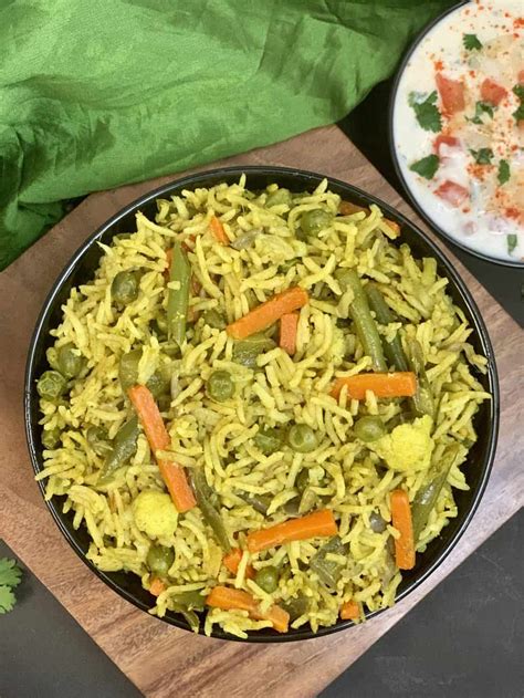 Karnatakastylevegetablepulao Indian Veggie Delight