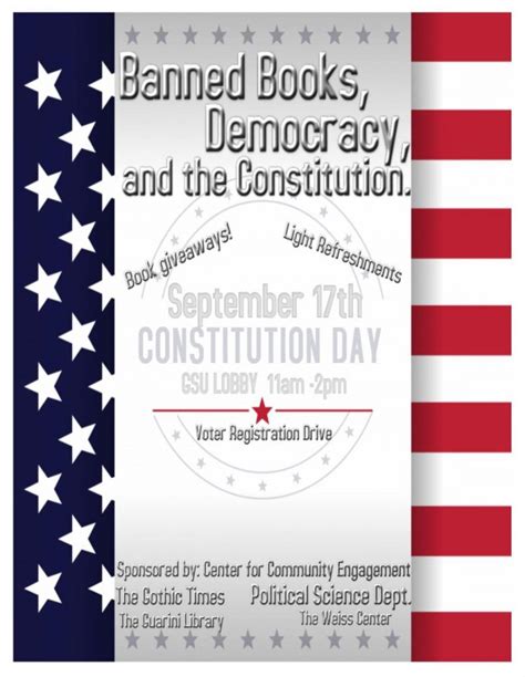Constitution Day Sept 17 Event In Gsub The Gothic Times