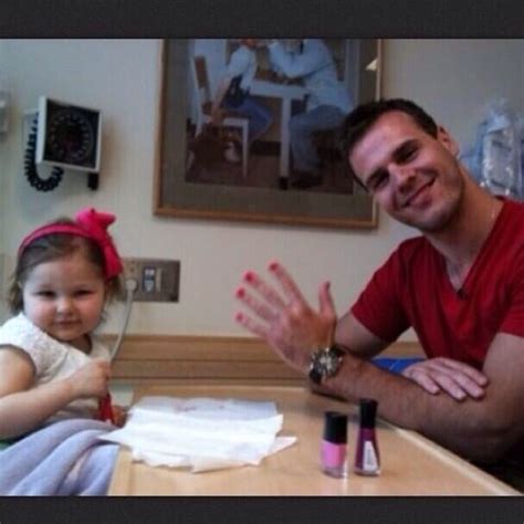 Hope on a chain :: David Krejci lets little girl in hospital paint his nails ...