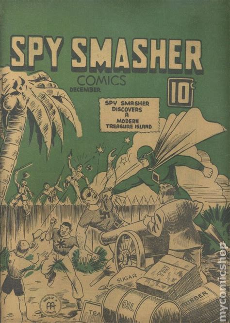 Spy Smasher Comics 1942 Canadian Edition Comic Books