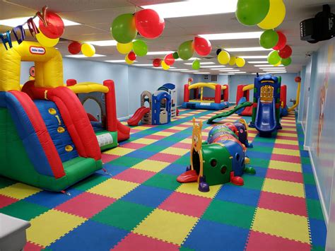 Kids Birthday Party Tots Land Private Playground And Party Room