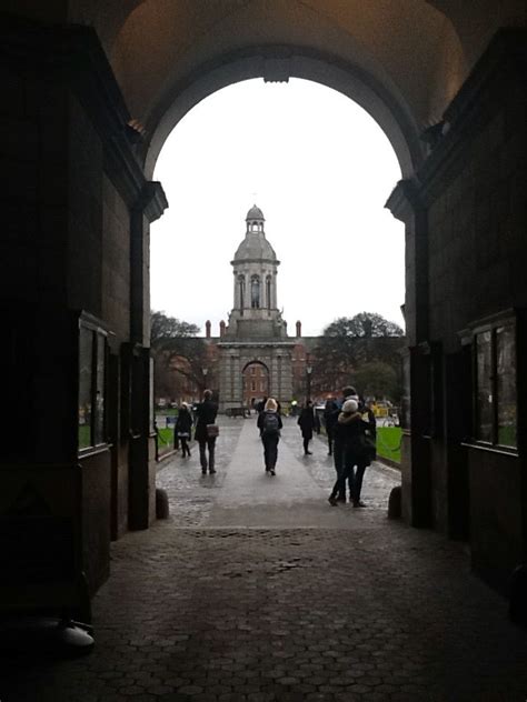 Gate lodge was built between 1900 an. Trinity College Gate | England ireland, Wonders of the ...