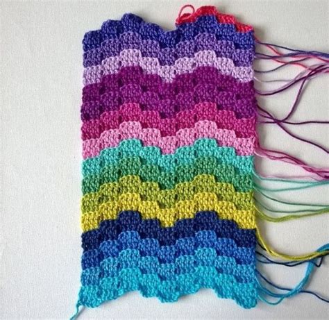 So Pretty Bargello Crochet With Video Tutorial By Cheryl Ann Chapman