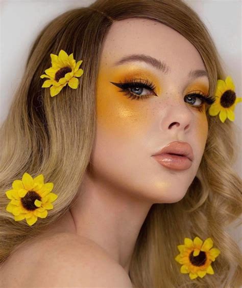 Invite Sunshine Into Your Look With The Yellow Eye Makeup Trend Yellow