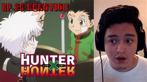 Non Anime Fan Reacts To Hunter X Hunter Episode 25 Youtube