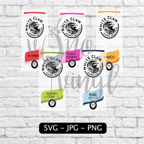 White Claw Svgimage Combo Pack Pure Mango Black Cherry Etsy Pure