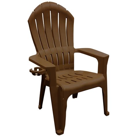 Shop Adams Mfg Corp Stackable Resin Adirondack Chair With Slat Seat At