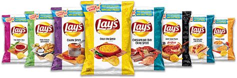 Lays Tastes Of America Potato Chips Includes 8 New Flavors