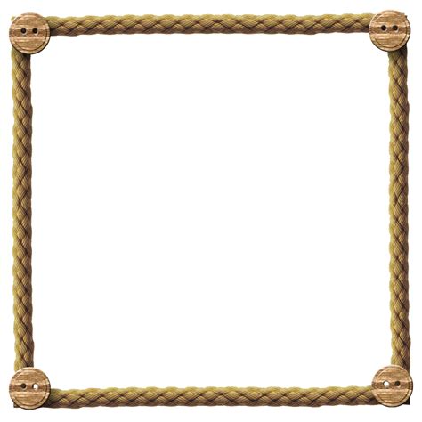 Rope Frame - ClipArt Best png image