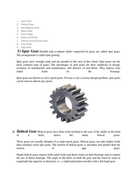 Types Of Gears Gear Classical Mechanics
