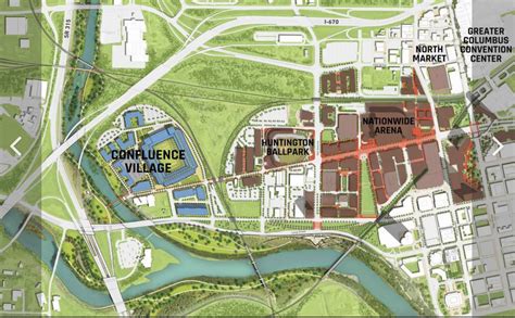 Map Of Arena District Columbus Ohio Oakland Zoning Map